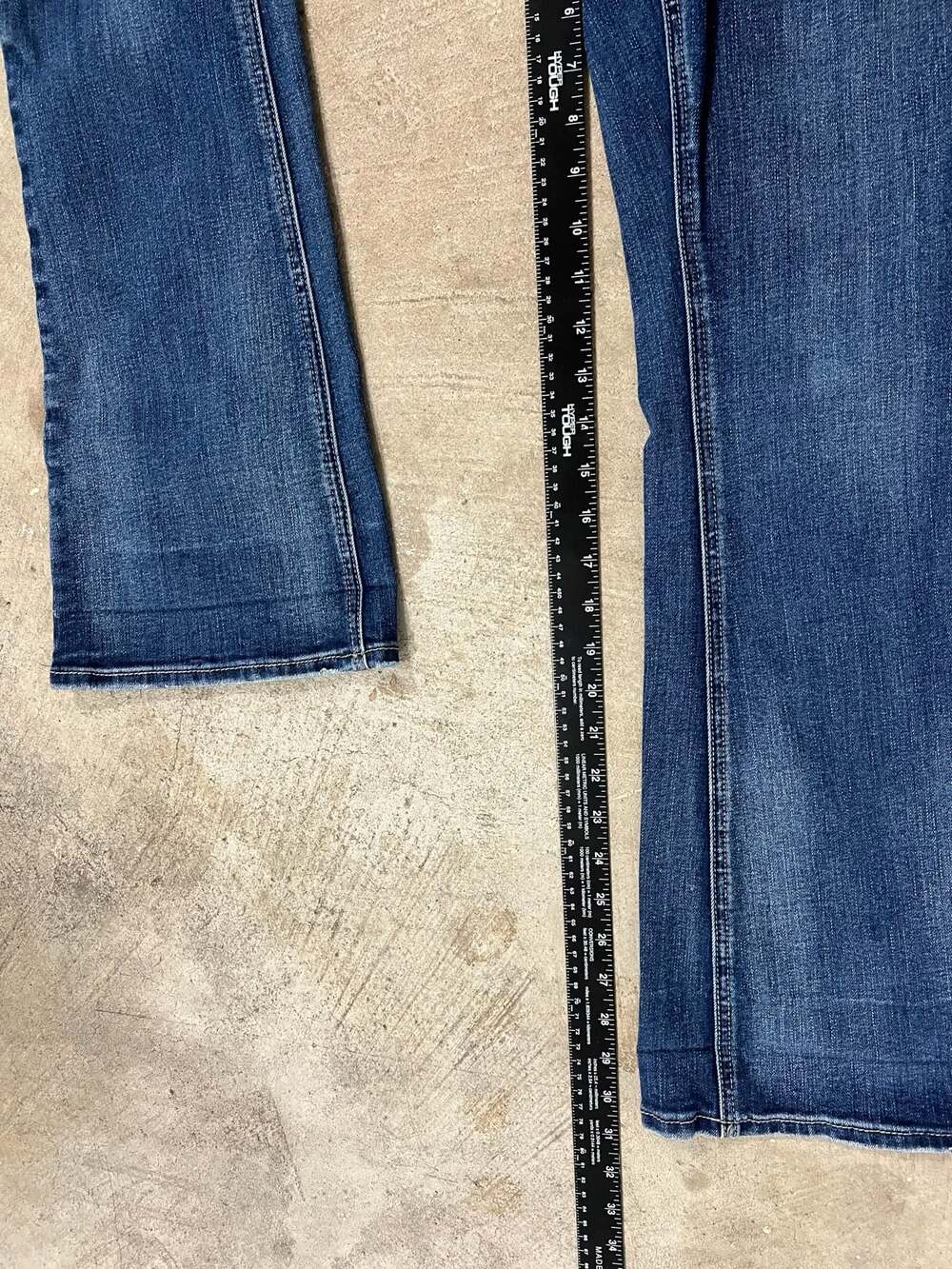 Vintage Y2K Seven7 Low Rise Bootcut Flare Jeans Women’s Size 8 - Picture 7 of 8